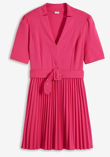 Neu jerseykleid plissee - jerseykleid,