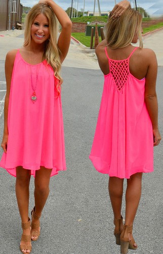 Chiffon strandkleid boho kleid - strandkleid,