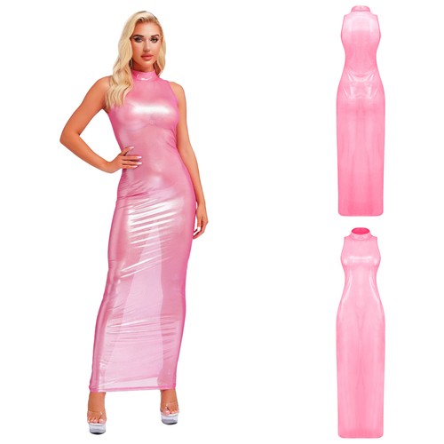 Damen mesh durchsichtig - mesh, langes
