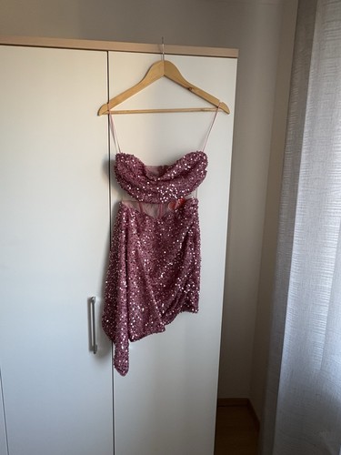 Partykleid rosa pink 34 - partykleid, rosa/pink