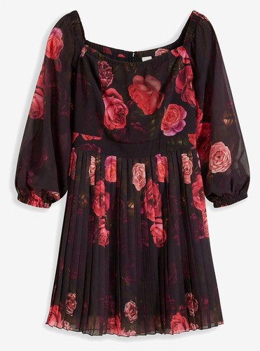 Kleid mit carmenausschnitt - kleid,
