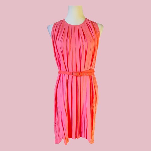 Pink plissee partykleid glam - pink,