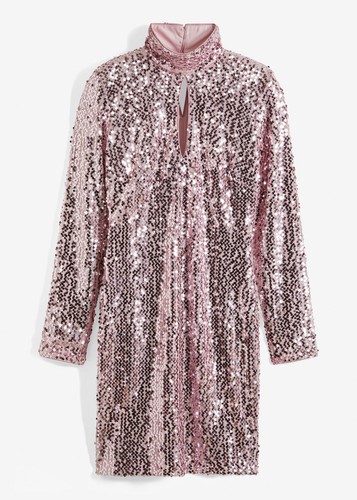 Kleid mit pailletten 38 - kleid,