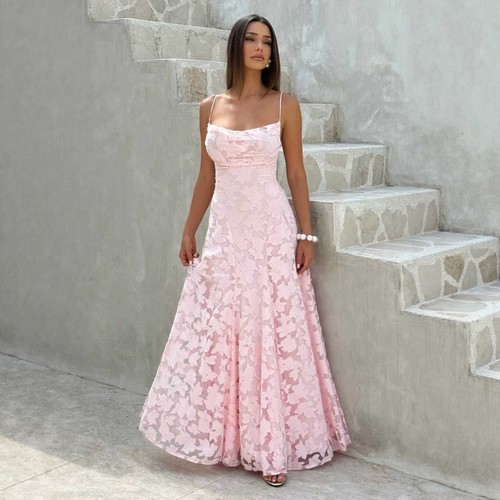 Langes spitzen sommerkleid - langes,