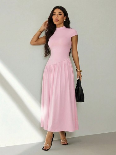 Elegantes langes partykleid - elegantes,