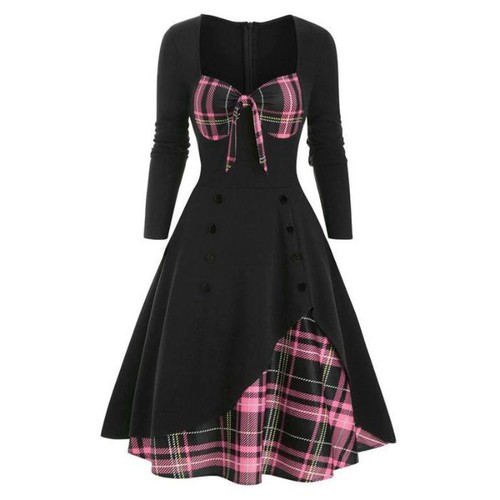 Damen gothic kleid steampunk - gothic,