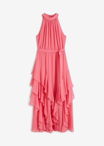 Chiffonkleid 50 pink - chiffonkleid,
