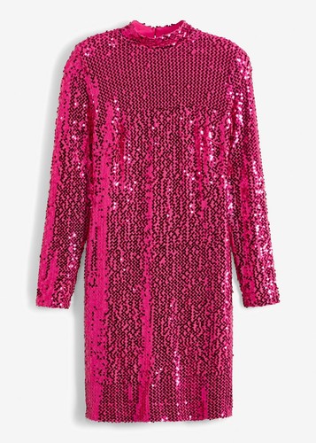 Kleid mit pailletten 38 - mit,