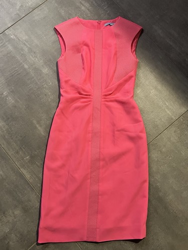 Kleid neon koralle - xs,